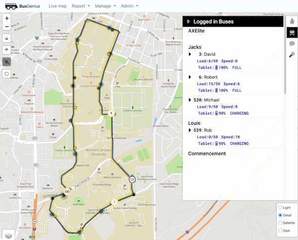 BusGenius Dashboard
